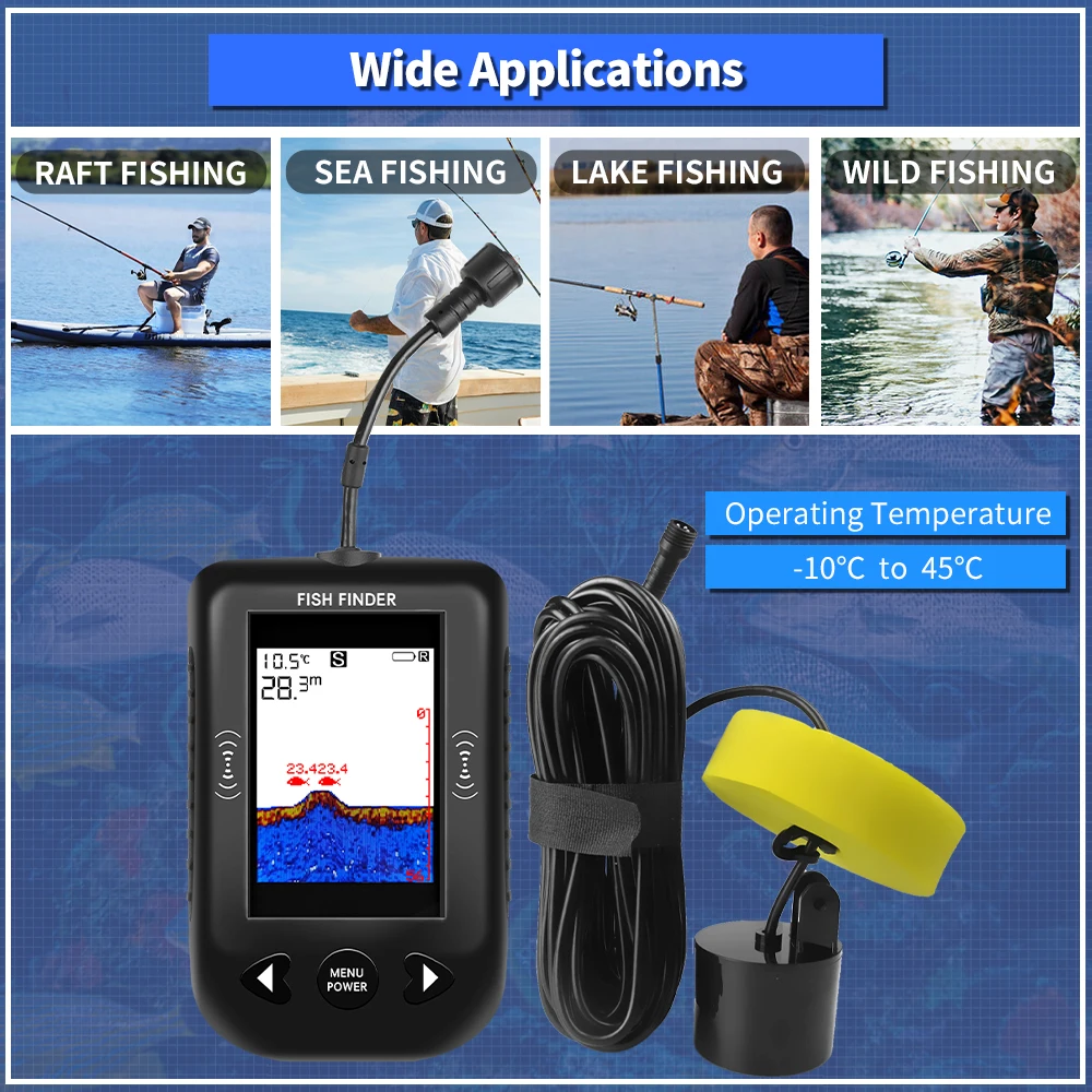 Sonda wędkarska Erchang XF03,  – Fish Finder Cable recenzja i cena