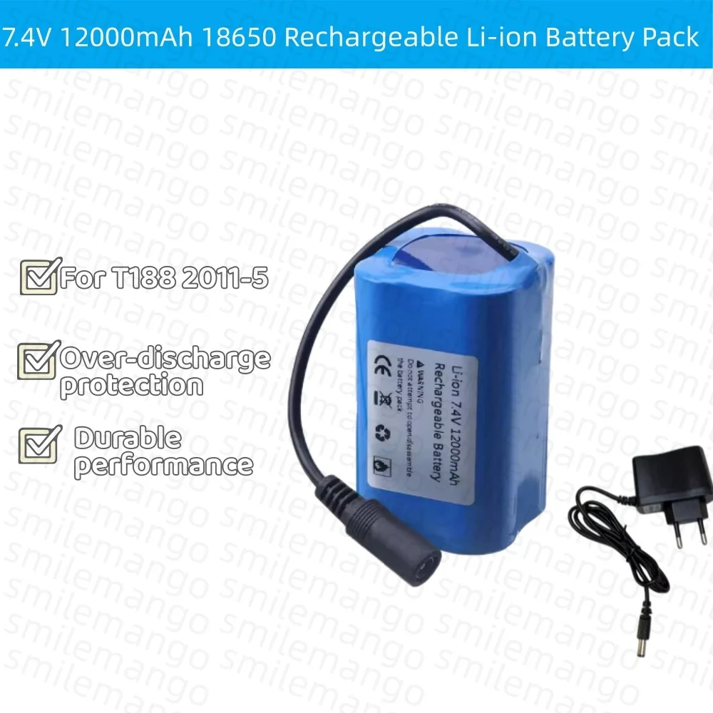 Akumulator 7.4V 12000mAh z ład – Fish Finder Charger recenzja i cena