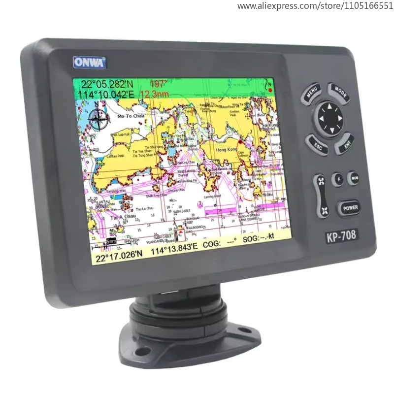 KP-708 7-calowy nawigacyjny pl – Fish Finder Gps recenzja i cena