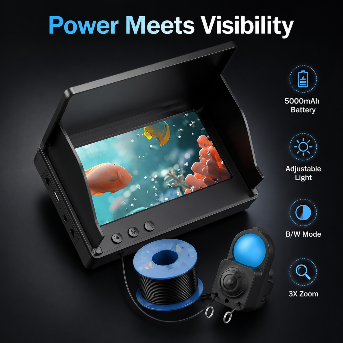 Kamera podwodna HD do wędkowan – Fish Finder Portable recenzja i cena