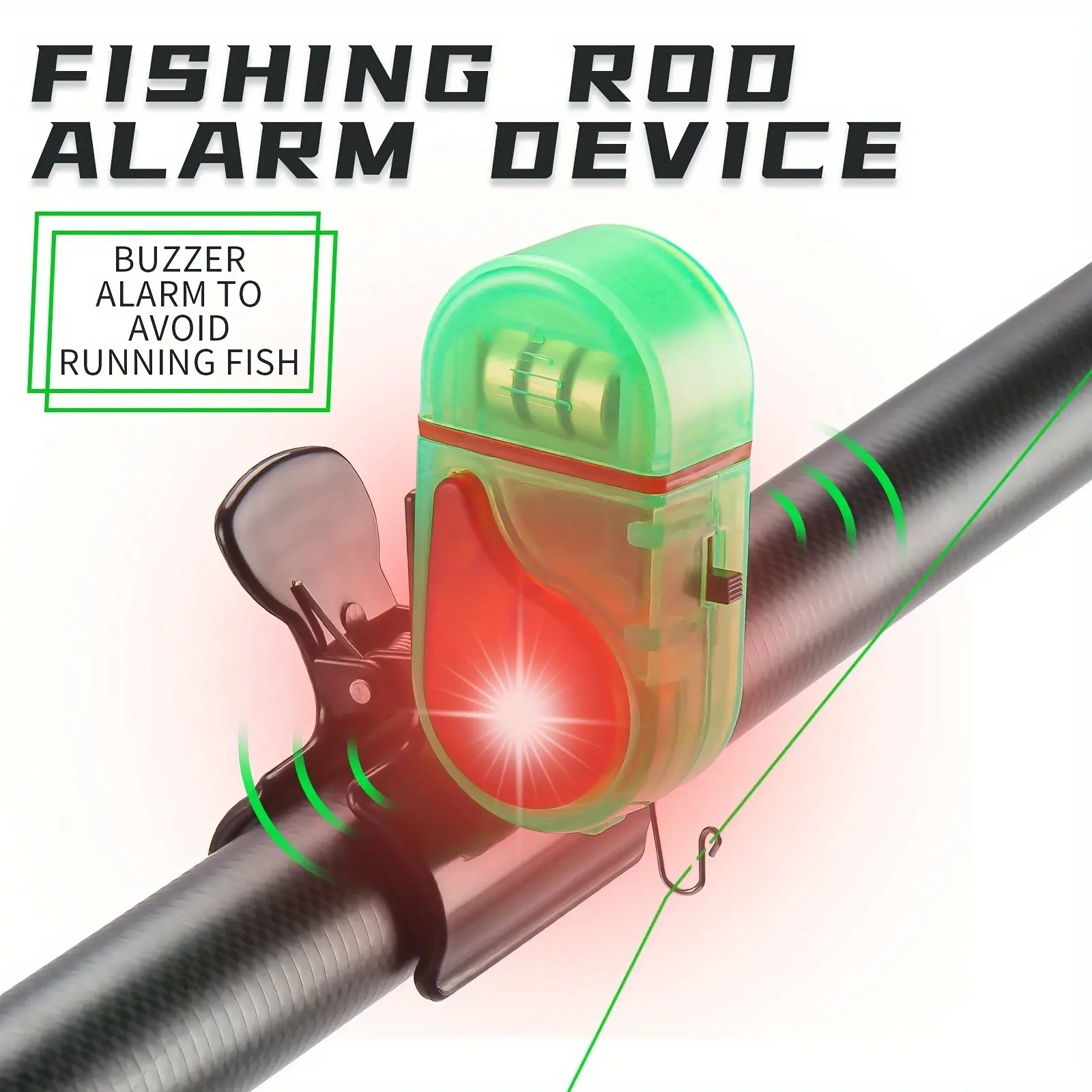 2 SZT. LED Alarmy Wędkarskie,  – Fish Alarm recenzja i cena